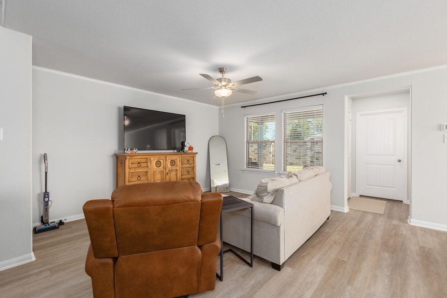 Furnished interior view inside a new home in The Villages at Westpointe, Dayton (Image 16).