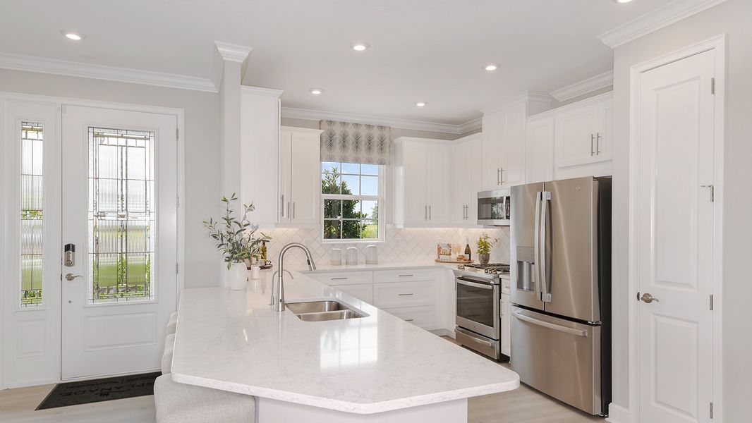 Furnished interior view inside a new home in Skye Ranch Community Group Page, Sarasota (Image 6).