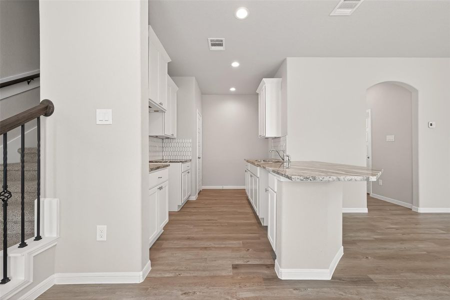 Furnished interior view inside a new home in Woodland Lakes, Huffman (Image 5).