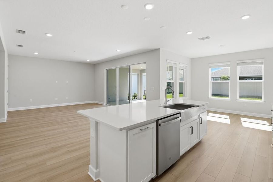 Representative furnished interior of a home built from the Cumberland by Taylor Morrison in Harvest at Ovation, Winter Garden (Image 9). Representative furnished interior of a home built from the Cumberland by Taylor Morrison in Harvest at Ovation, Winter Garden (Image 9).