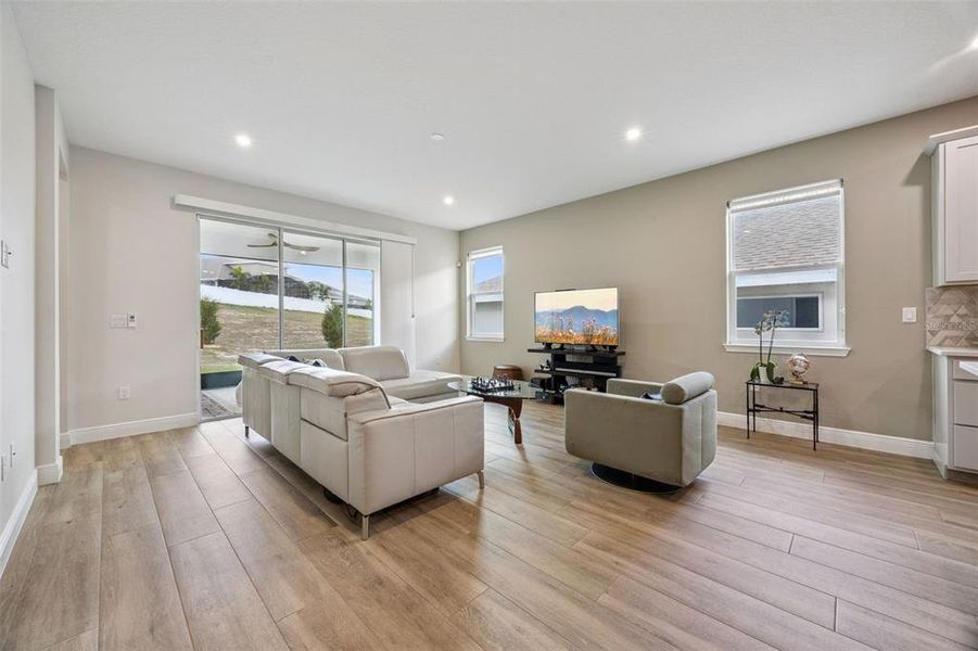 Furnished interior view inside a new home in , Minneola (Image 34).