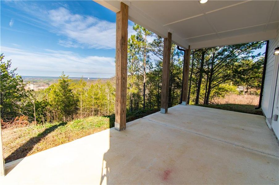 Exterior details and patio area of a home in , Fairmount (Image 4).