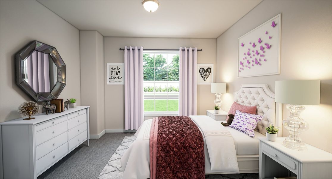 Representative furnished interior of a home built from the Mila by Tri Pointe Homes in Bridgewater, Midlothian (Image 8).