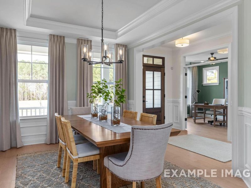 Furnished interior view inside a new home in Tobacco Road, Angier (Image 4). Furnished interior view inside a new home in Tobacco Road, Angier (Image 4).