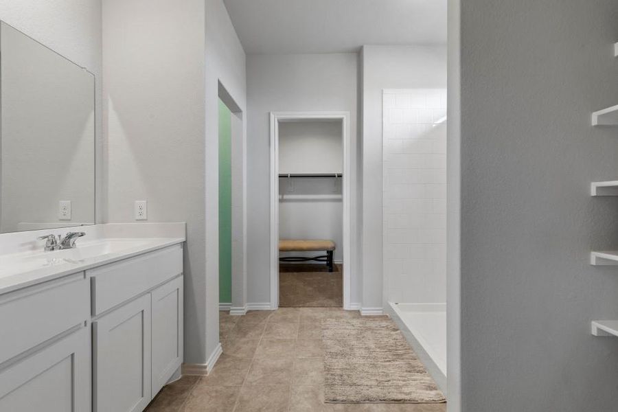 Furnished interior view inside a new home in Springhill South, Boyd (Image 10).