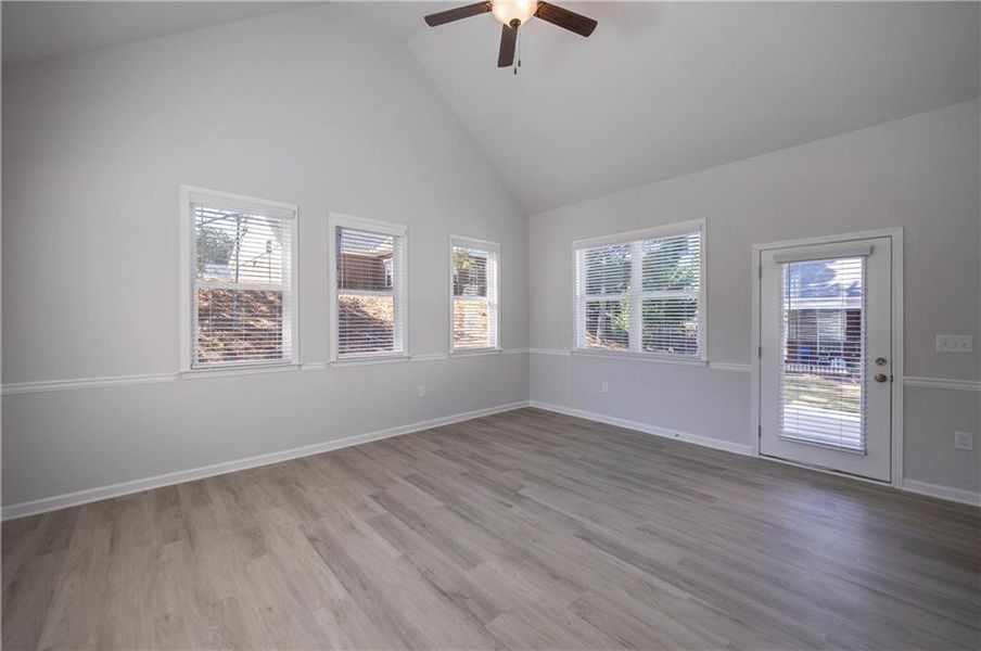 Spacious, unfurnished interior of a new home in , Social Circle (Image 21).