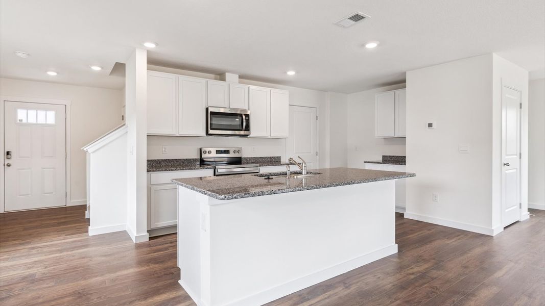 Furnished interior view inside a new home in Belhaven, Knoxville (Image 5). Furnished interior view inside a new home in Belhaven, Knoxville (Image 5).