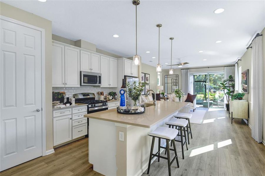 Furnished interior view inside a new home in Waterset, Apollo Beach (Image 16).