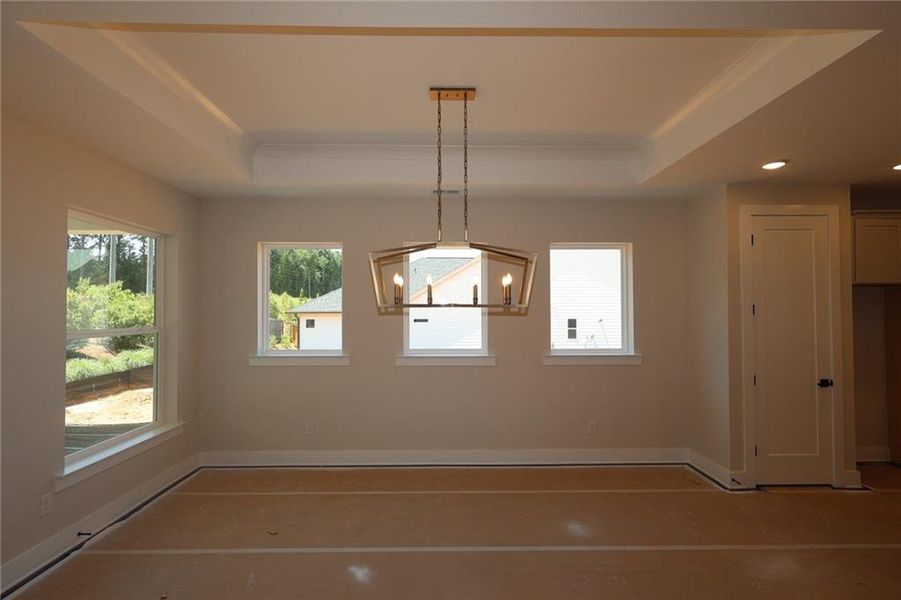 Spacious, unfurnished interior of a new home in Maple Grove at Towne Lake, Woodstock (Image 7).