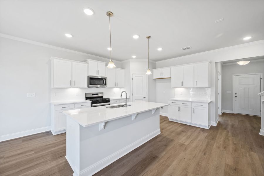 Furnished interior view inside a new home in Carriage Estates, Lexington (Image 7).