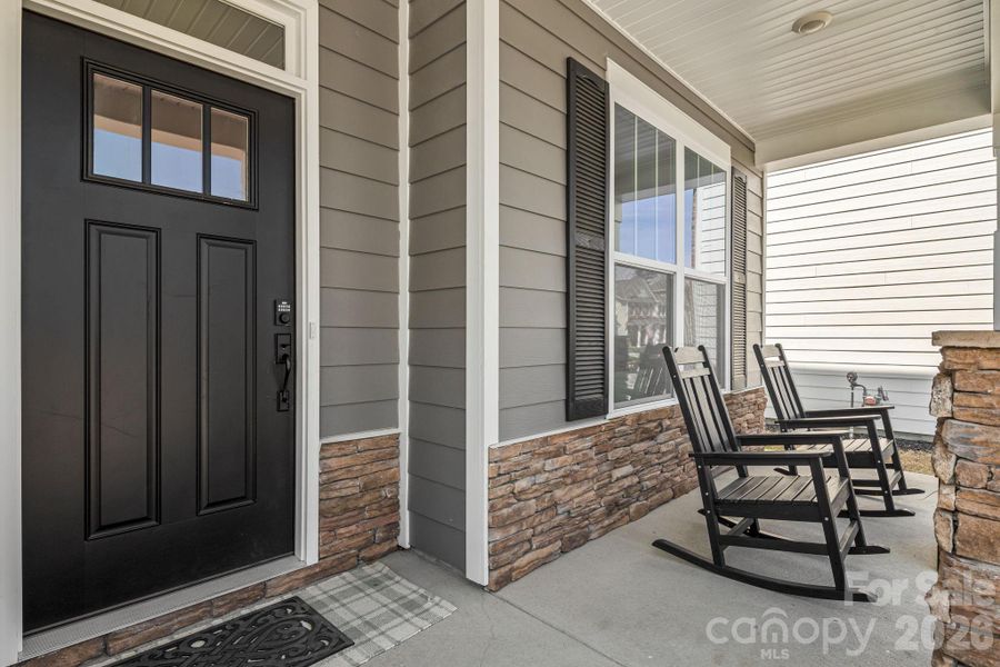 Exterior details and patio area of a home in Cantrell Hills, Hendersonville (Image 4). Exterior details and patio area of a home in Cantrell Hills, Hendersonville (Image 4).