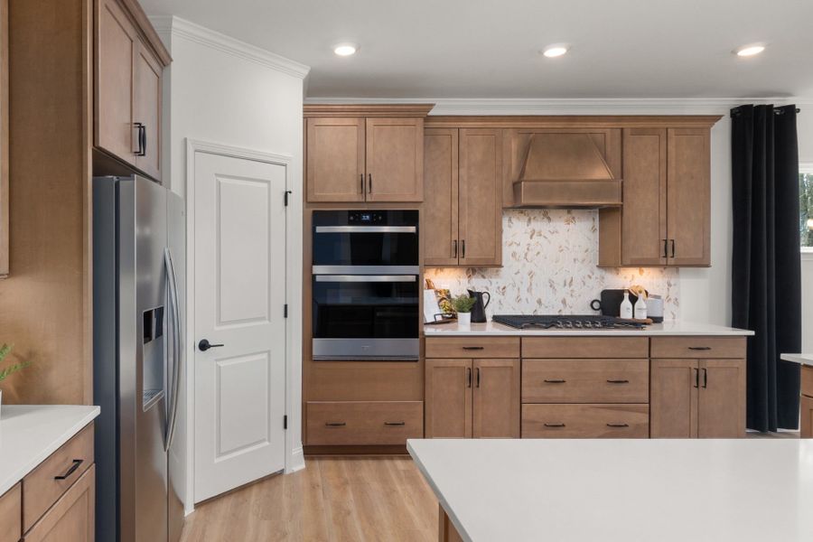 Representative furnished interior of a home built from the Stonebrook by Pulte Homes in Saunders Farm, Fuquay Varina (Image 9).