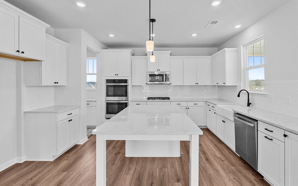 Furnished interior view inside a new home in Fieldstone, Lexington (Image 12).