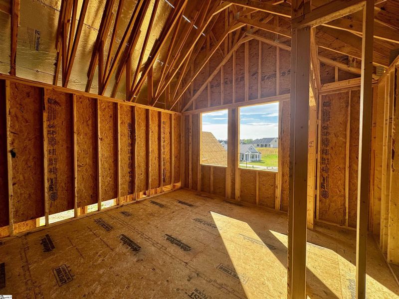 There are 4 bedrooms total. Photo is of actual home in the process of being built. There are 4 bedrooms total. Photo is of actual home in the process of being built.