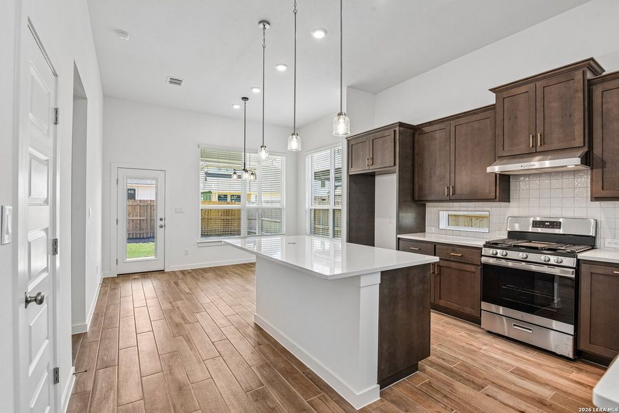 Furnished interior view inside a new home in Legacy at Lake Dunlap, New Braunfels (Image 8).