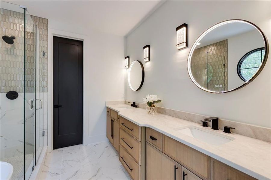 Furnished interior view inside a new home in , Chamblee (Image 14).