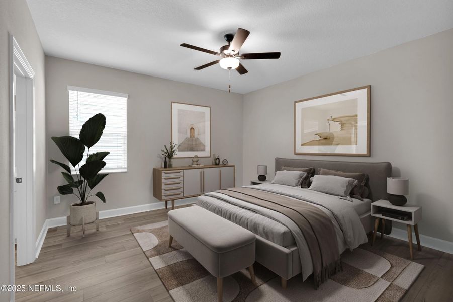 Furnished interior view inside a new home in Jennings Farm, Middleburg (Image 11).