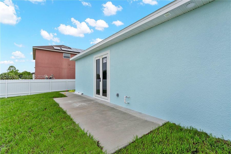 Exterior details and patio area of a home in , Lehigh Acres (Image 32).
