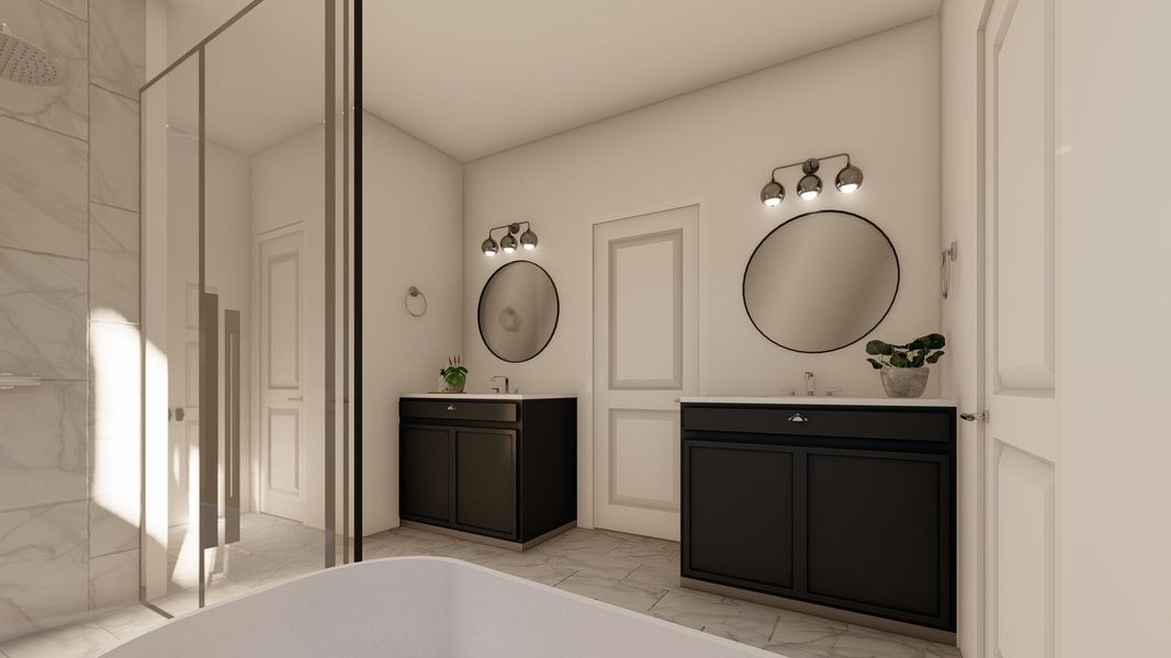 Furnished interior view inside a new home in , Summerville (Image 7).