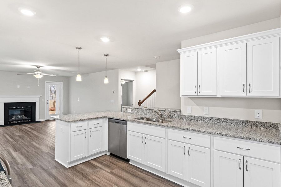 Furnished interior view inside a new home in Six Oaks, Summerville (Image 14).
