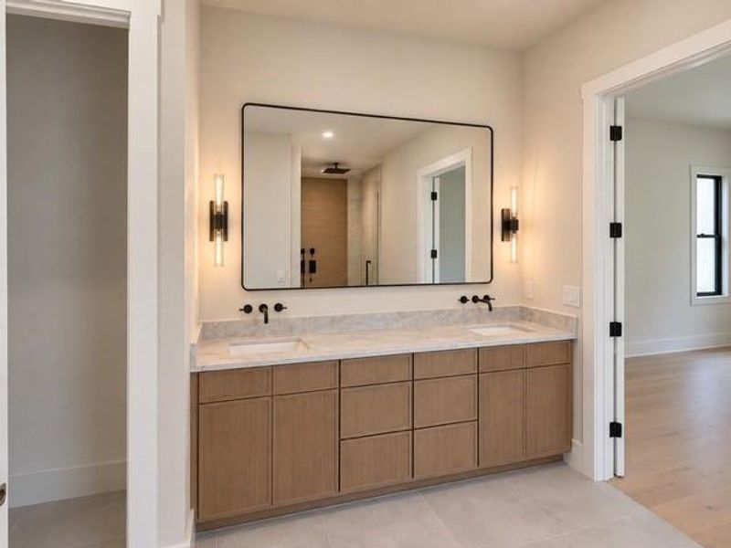 Furnished interior view inside a new home in , Bethlehem (Image 4).
