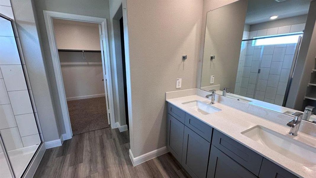 Furnished interior view inside a new home in Rock Creek West, Fort Worth (Image 7). Furnished interior view inside a new home in Rock Creek West, Fort Worth (Image 7).
