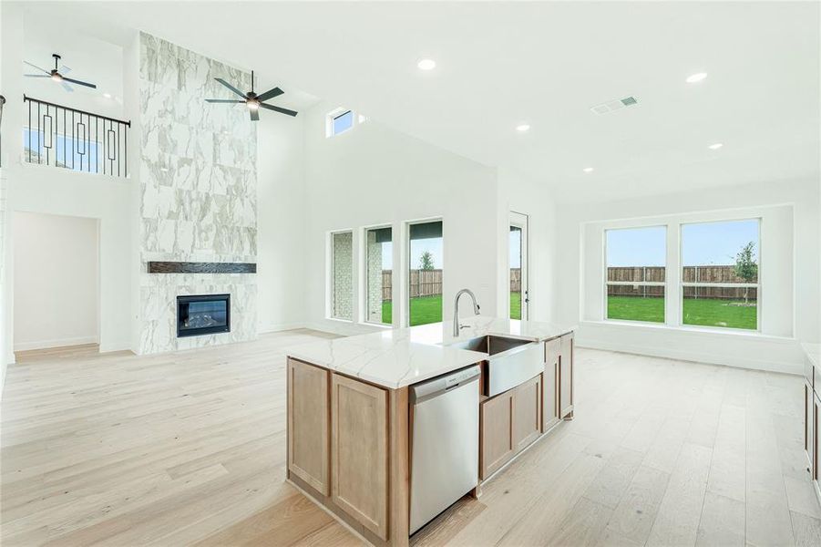 Furnished interior view inside a new home in Mosaic, Celina (Image 16).