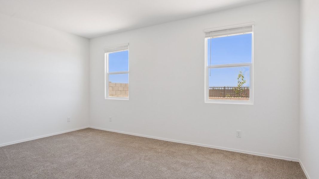 Spacious, unfurnished interior of a new home in Moonlight, Maricopa (Image 11). Spacious, unfurnished interior of a new home in Moonlight, Maricopa (Image 11).