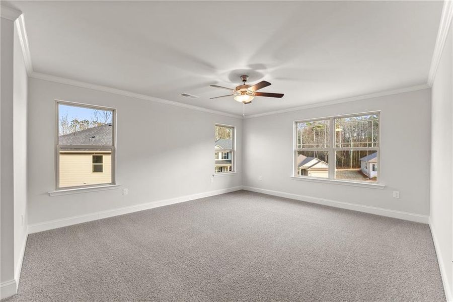 Spacious, unfurnished interior of a new home in Magnolia Villas, Cornelia (Image 14).