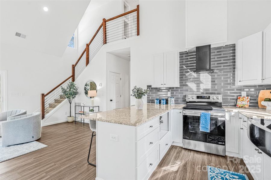 Furnished interior view inside a new home in , Cherryville (Image 7). Furnished interior view inside a new home in , Cherryville (Image 7).