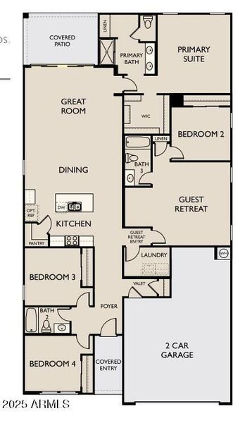 Sunflower Floor Plan