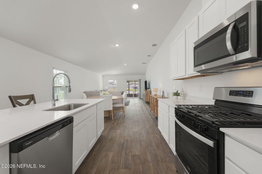 Furnished interior view inside a new home in , Bunnell (Image 9).