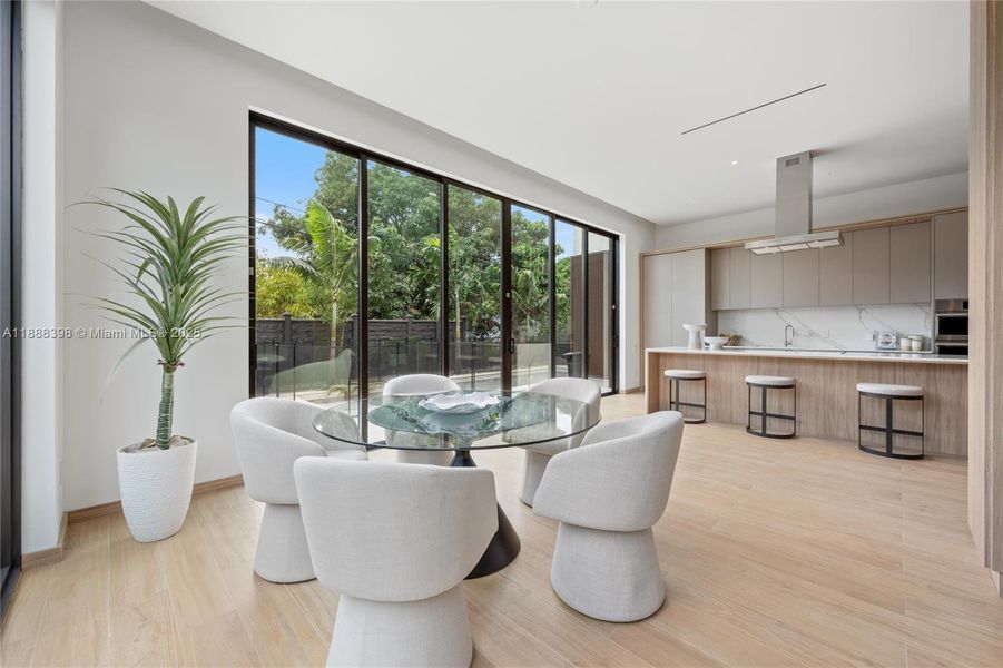 Furnished interior view inside a new home in , Miami (Image 13).