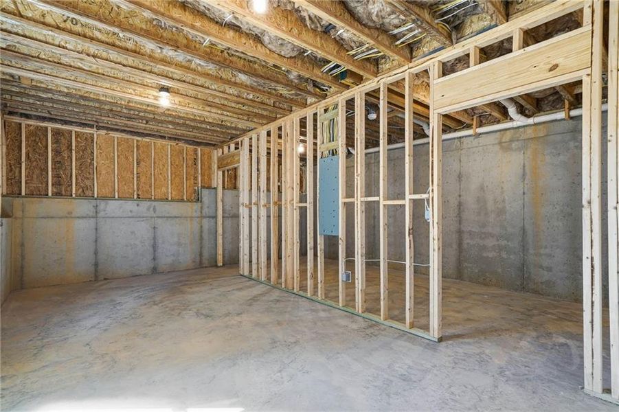 In-progress construction of a new home in , Calhoun, GA (Image 37).