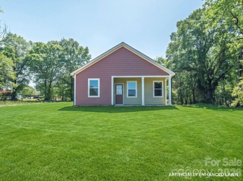 Exterior details and patio area of a home in , Shelby (Image 3).