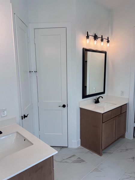 Furnished interior view inside a new home in Wood Leaf Reserve, Tomball (Image 4).