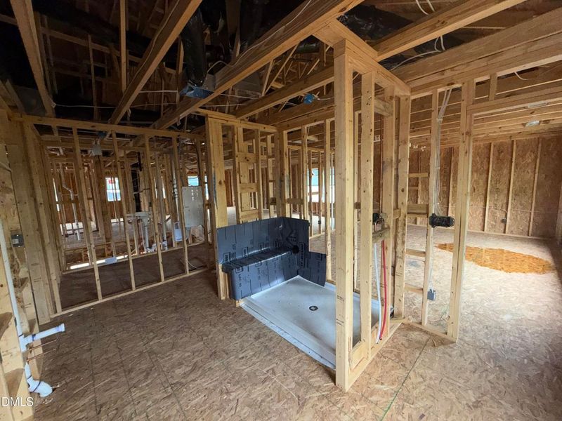 In-progress construction of a new home in Wendell Ridge, Wendell, NC (Image 44). In-progress construction of a new home in Wendell Ridge, Wendell, NC (Image 44).