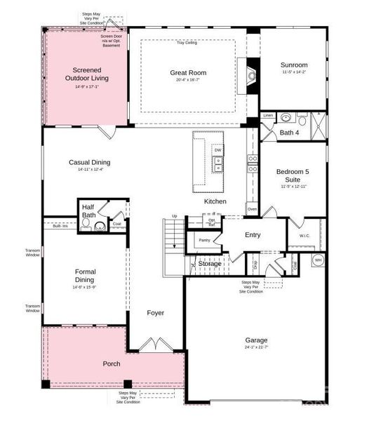 Additional highlights include: dual tankless water heaters, windows at formal dining room, screened outdoor living, freestanding tub with separate spa shower, game room, metal roof in lieu of shingles, tray ceiling at great room and primary suite. Additional highlights include: dual tankless water heaters, windows at formal dining room, screened outdoor living, freestanding tub with separate spa shower, game room, metal roof in lieu of shingles, tray ceiling at great room and primary suite.