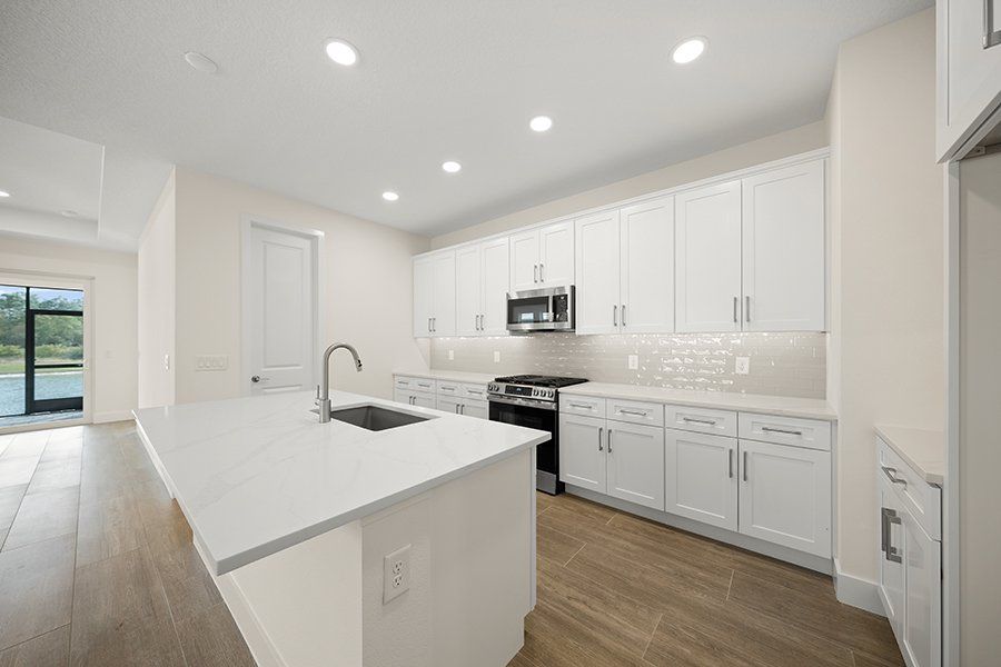 Furnished interior view inside a new home in Shellstone at Waterside, Sarasota (Image 4).