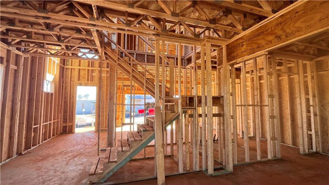 In-progress construction of a new home in Legacy Downs, Canton, GA (Image 25).