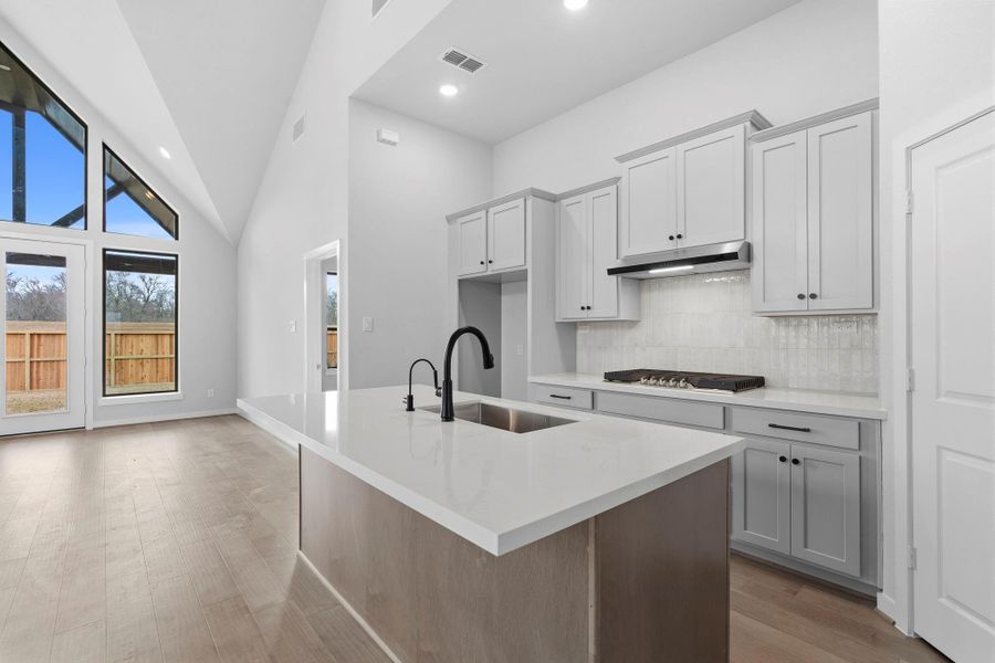 Furnished interior view inside a new home in Sienna 45', 50', Missouri City (Image 14).