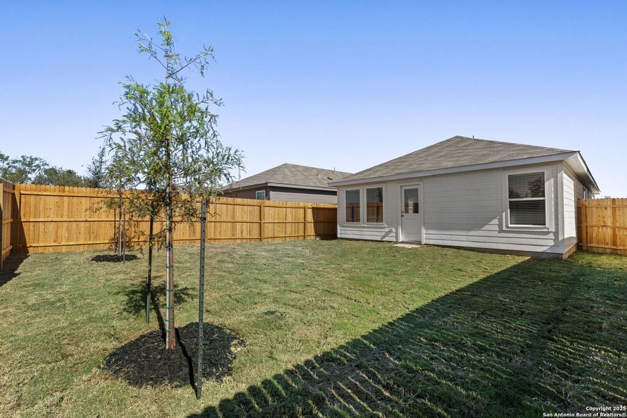 Exterior details and patio area of a home in Torian Village: Stonehill Collection, San Antonio (Image 2). Exterior details and patio area of a home in Torian Village: Stonehill Collection, San Antonio (Image 2).