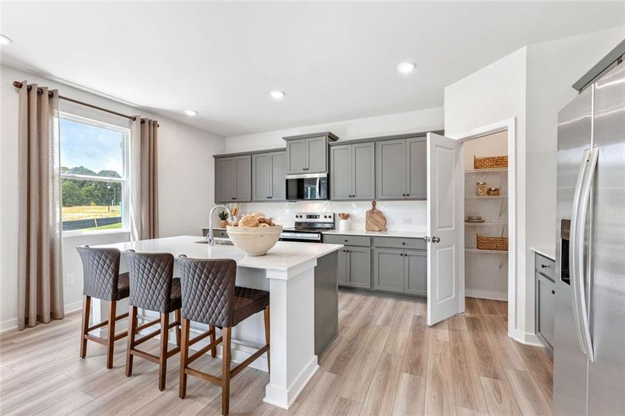 Furnished interior view inside a new home in Oak Grove Glen, Snellville (Image 12).
