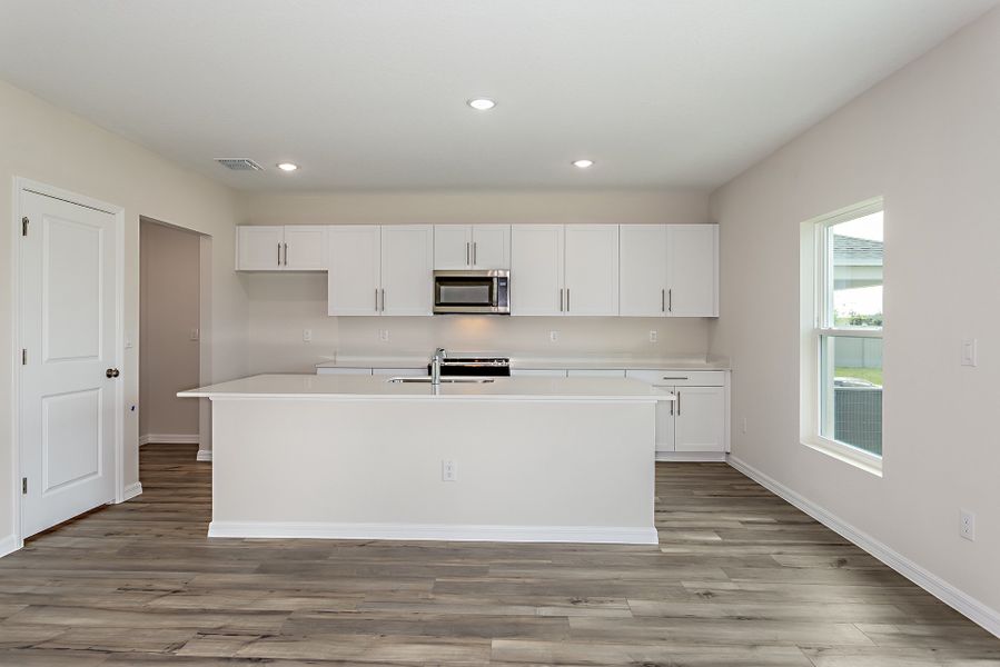 Furnished interior view inside a new home in Pasadena Ridge, Dade City (Image 3). Furnished interior view inside a new home in Pasadena Ridge, Dade City (Image 3).