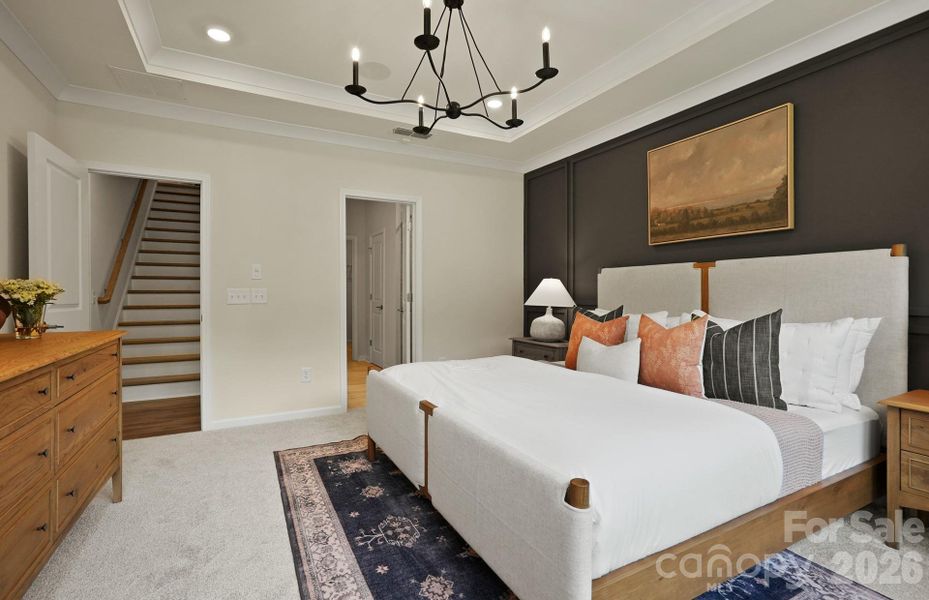 Furnished interior view inside a new home in Riverstone, Monroe (Image 17).