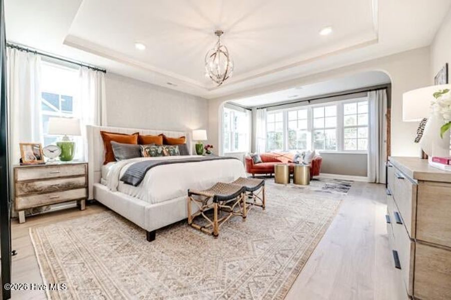 Furnished interior view inside a new home in Terrapin, Leland (Image 8).