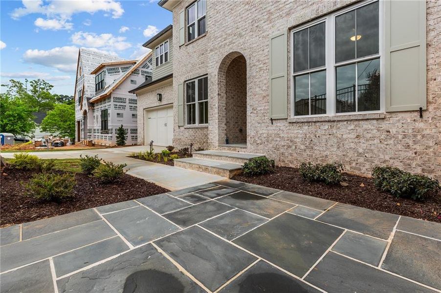 Exterior details and patio area of a home in , Buford (Image 4).