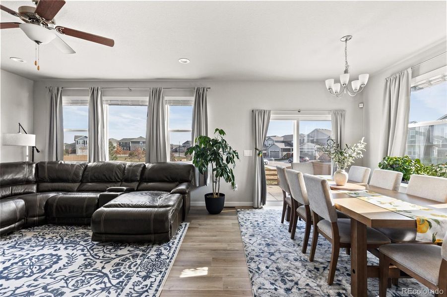 Furnished interior view inside a new home in , Lochbuie (Image 7).