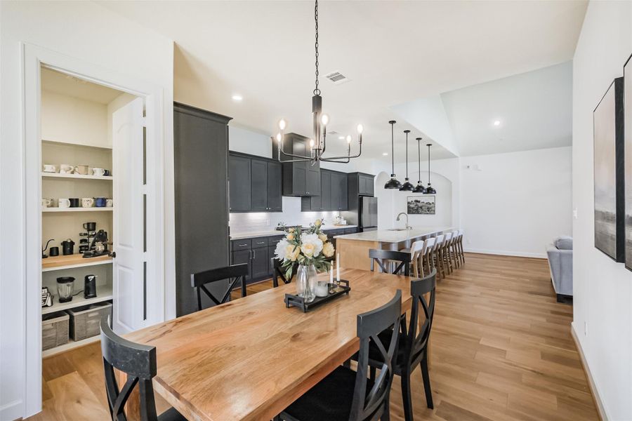 Furnished interior view inside a new home in , Fulshear (Image 15).