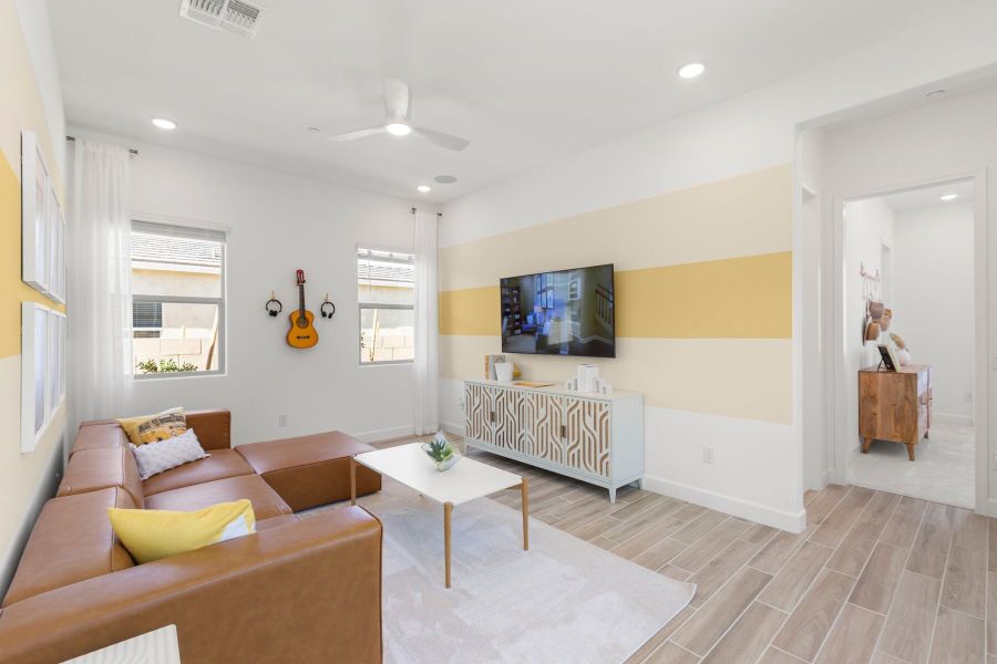 Representative furnished interior of a home built from the Mint by Mattamy Homes in Empire Pointe, Queen Creek (Image 6).